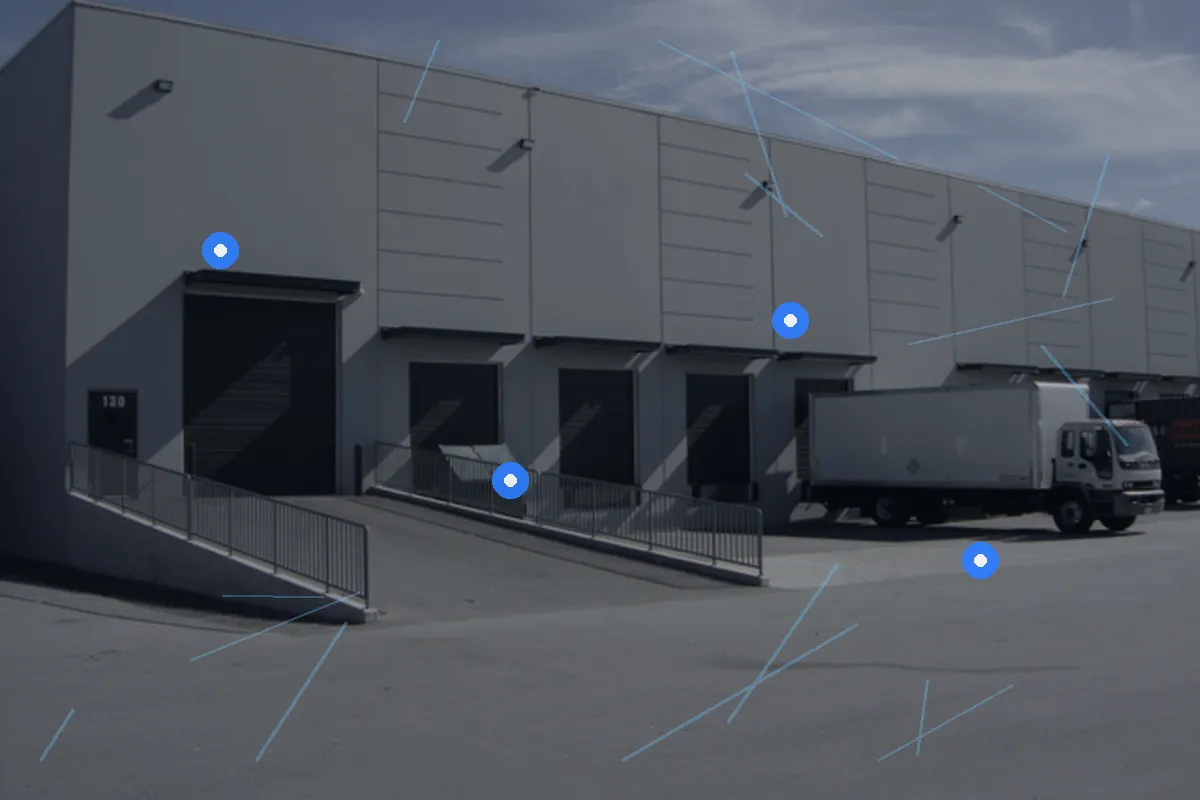United States service area visual for transportation support